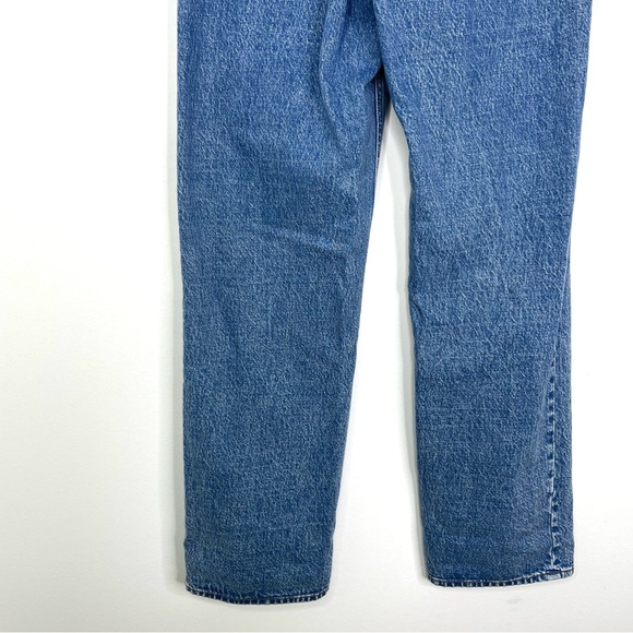 Abercrombie & Fitch Curve Love High Rise Loose Jean Medium Size 27 Size 4 Long - Picture 7 of 12